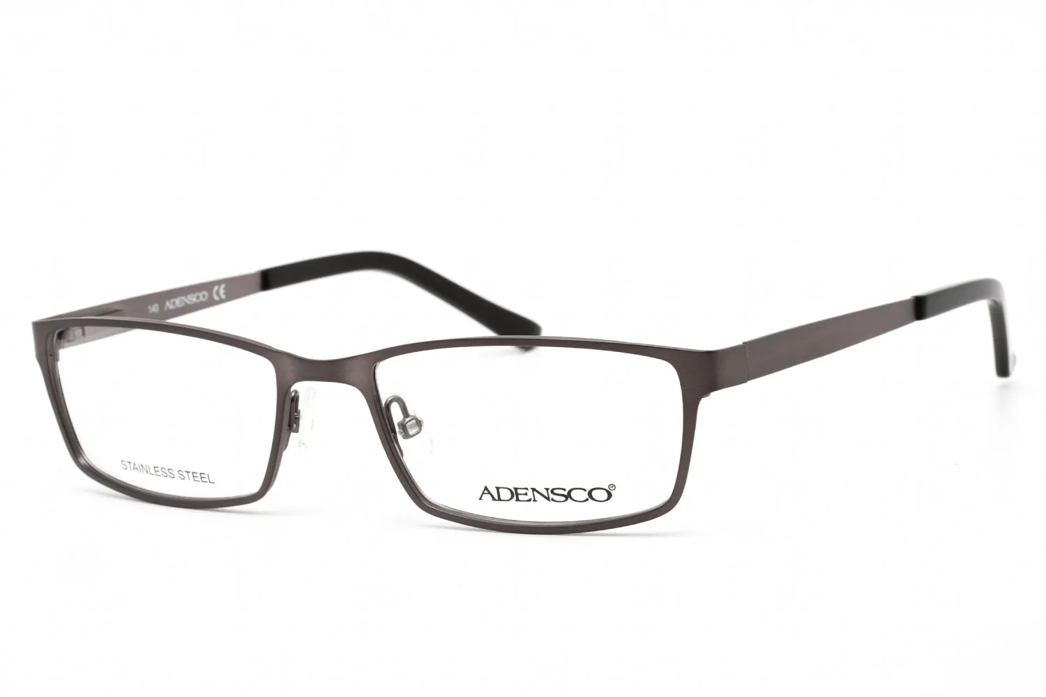 Adensco  Ad 111 Eyeglasses Matte Slate / Clear demo lens