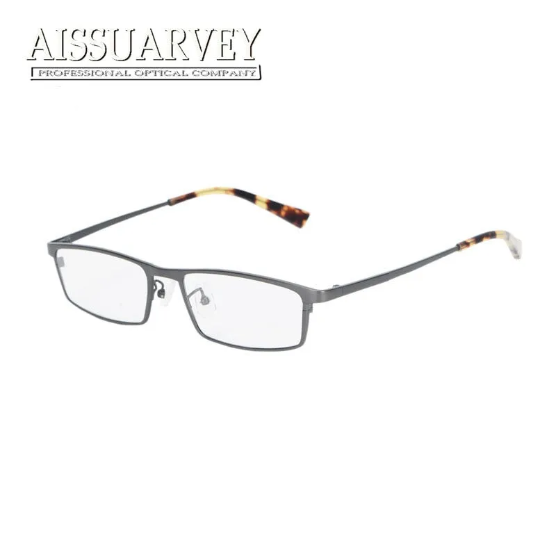 Aissuarvey Men's Full Rim Titanium Frame Eyeglasses  AS0003