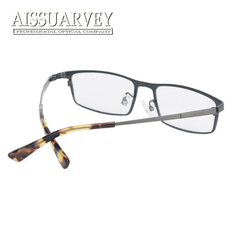 Aissuarvey Men's Full Rim Titanium Frame Eyeglasses  AS0003
