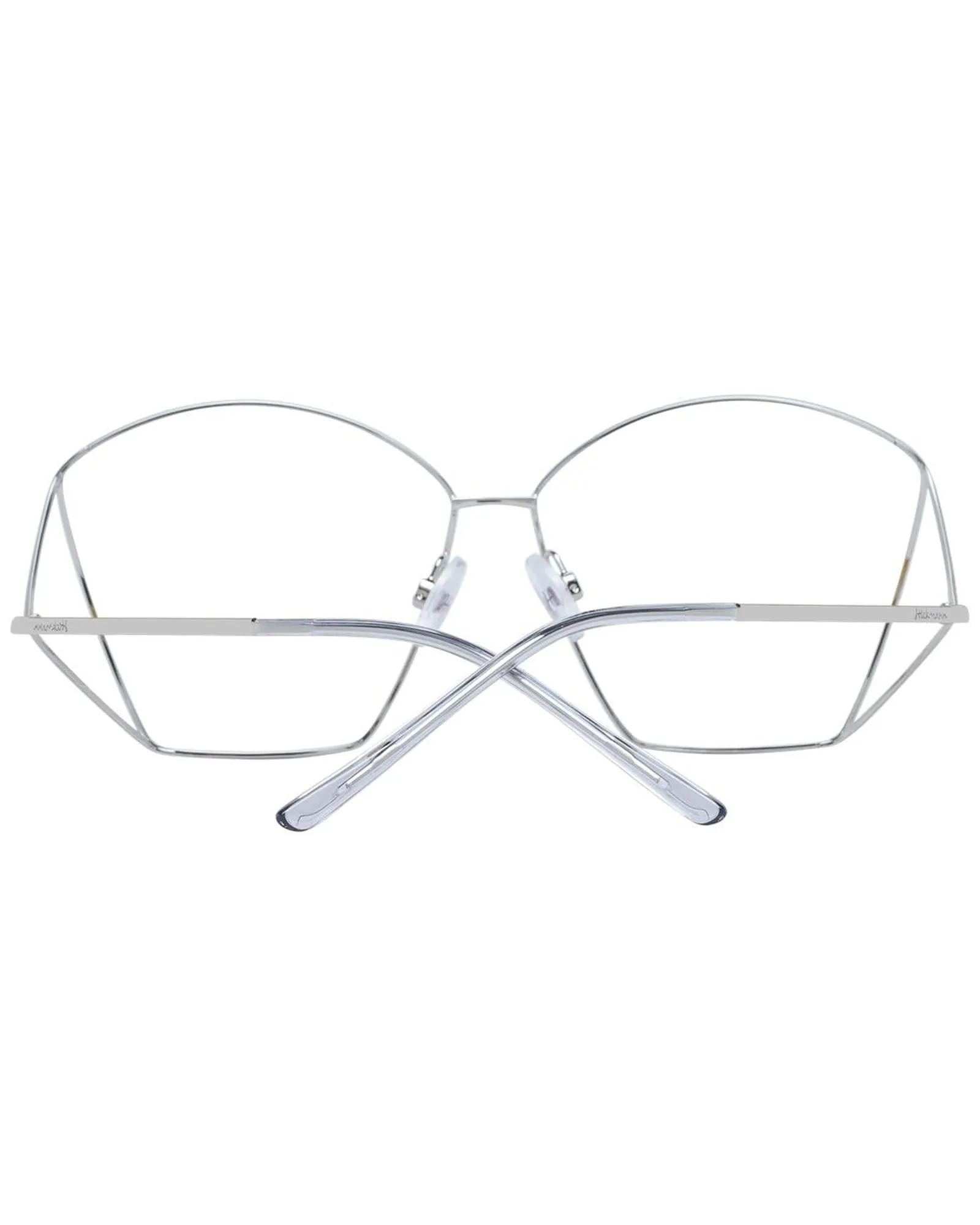 Ana Hickmann AN7102 Silver Geometric Eyeglasses