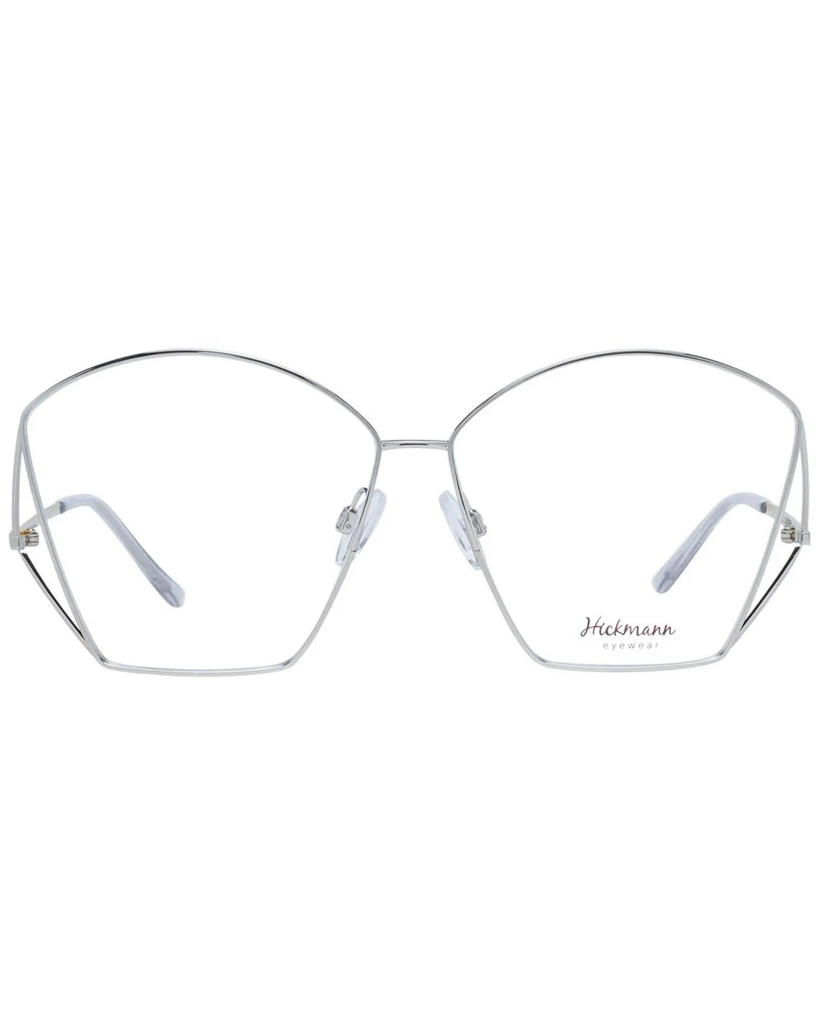 Ana Hickmann AN7102 Silver Geometric Eyeglasses