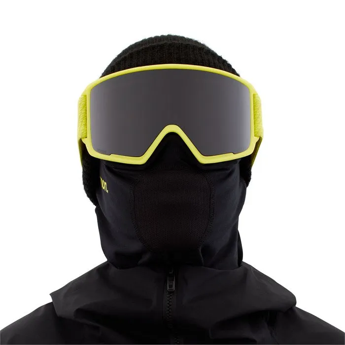 Anon M3 Goggles MFI Face mask & Spare Lens Mens 2023 Lemon / Perceive Sunny Onyx Lens