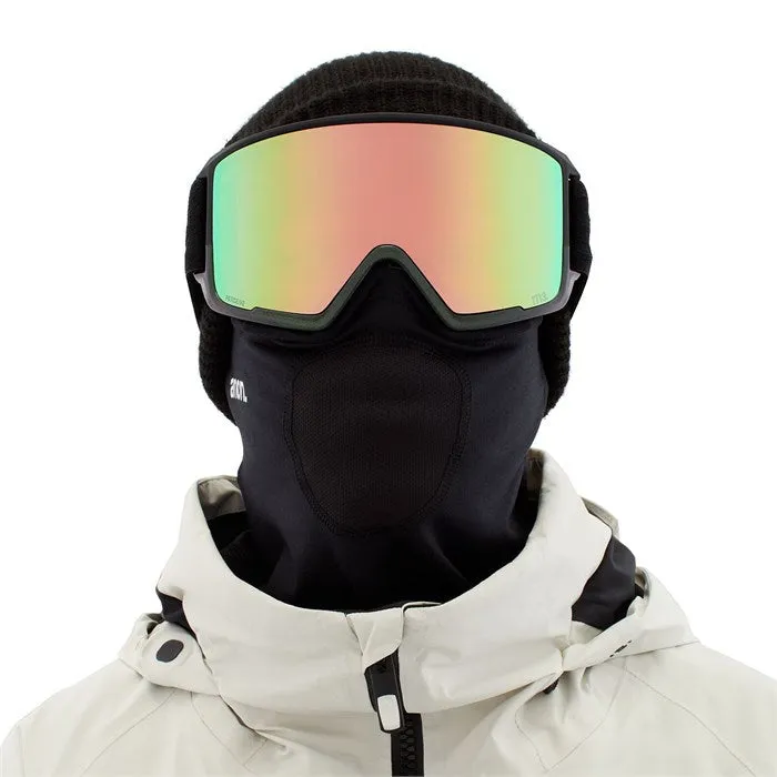 Anon M3 Goggles MFI Face mask & Spare Lens Mens 2023 Squares / Perceive Variable Green Lens