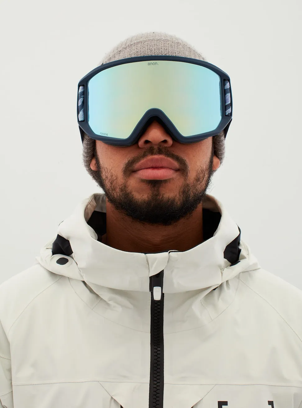Anon Relapse Goggles 2023 Tie Dye / Perceive Variable Blue Lens