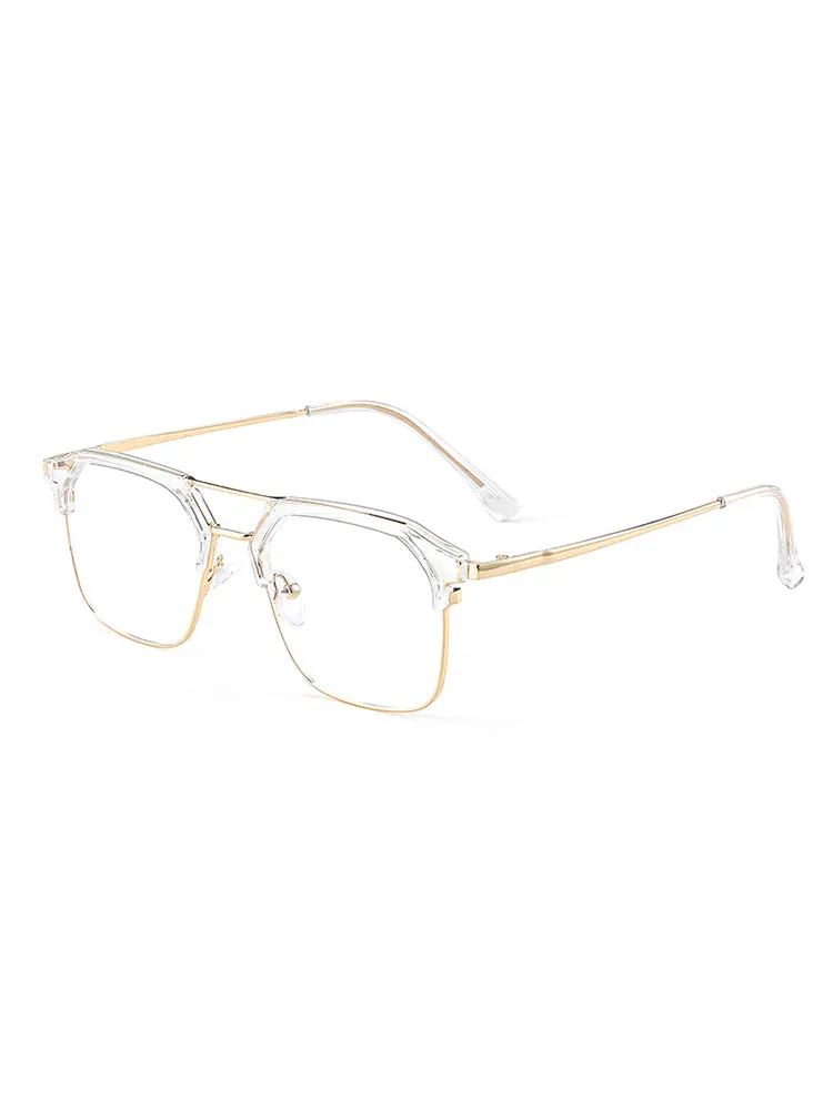 Aviator Square Glasses