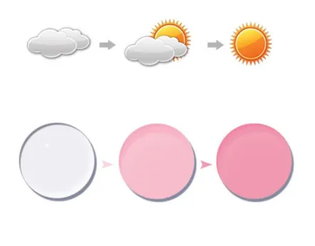 BCLEAR 1.56 Index Aspheric Photochromic Anti-Blue Anti-Glare Myopic Lenses Color Pink