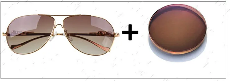 BCLEAR 1.61 Index Aspheric Photochromic Anti-Blue Myopic Lenses Color Brown