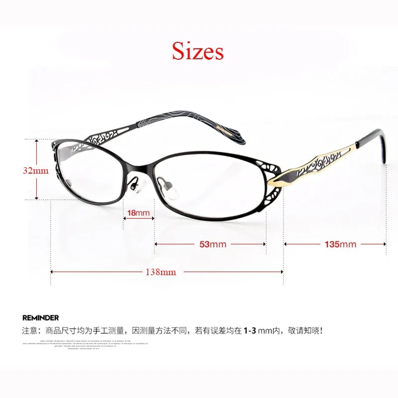 Bclear Women's Eyeglasses Alloy 99003