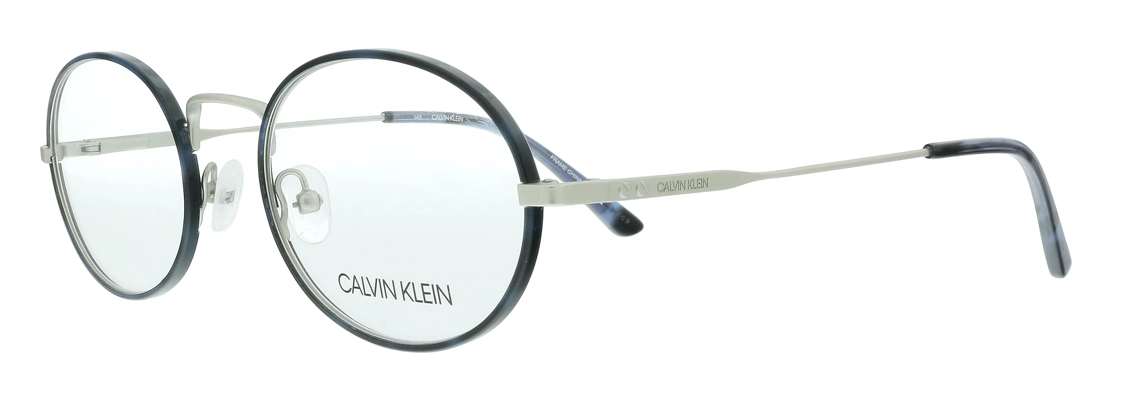 Calvin Klein CK20115 456 Navy Tortoise Oval Eyeglasses