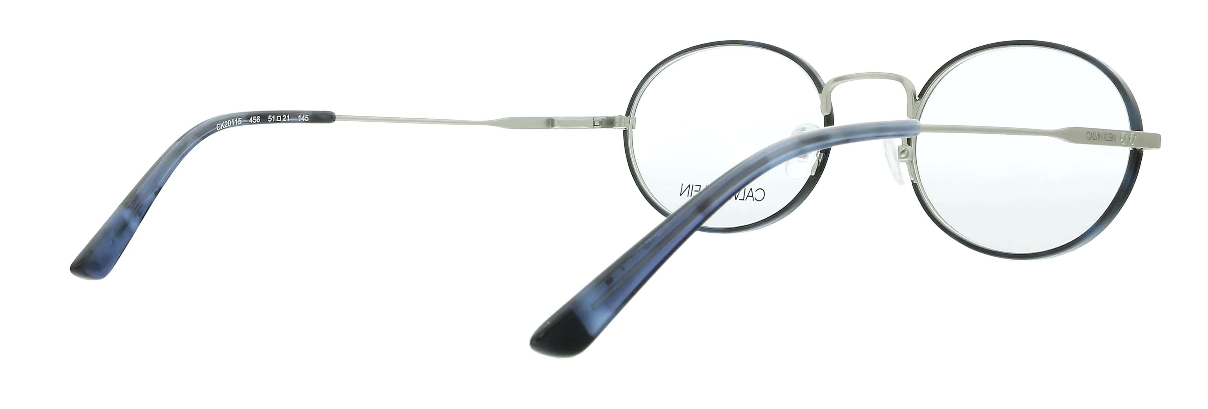 Calvin Klein CK20115 456 Navy Tortoise Oval Eyeglasses