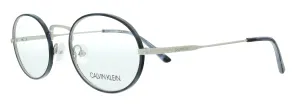 Calvin Klein CK20115 456 Navy Tortoise Oval Eyeglasses