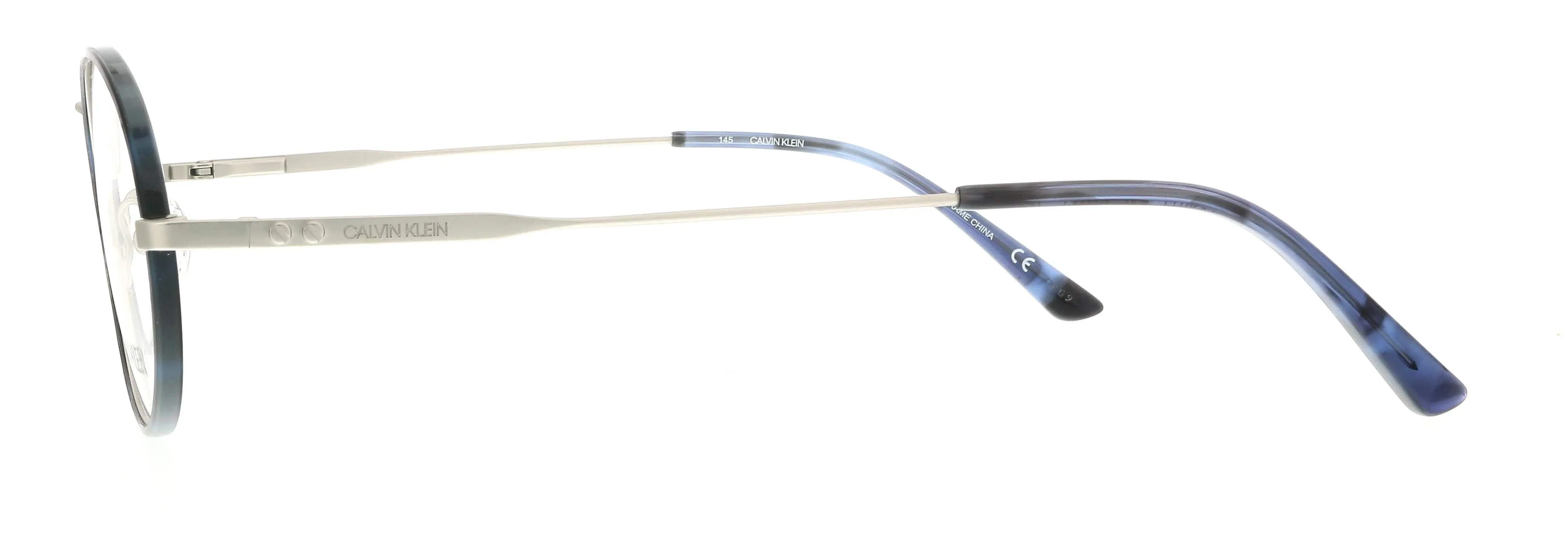 Calvin Klein CK20115 456 Navy Tortoise Oval Eyeglasses