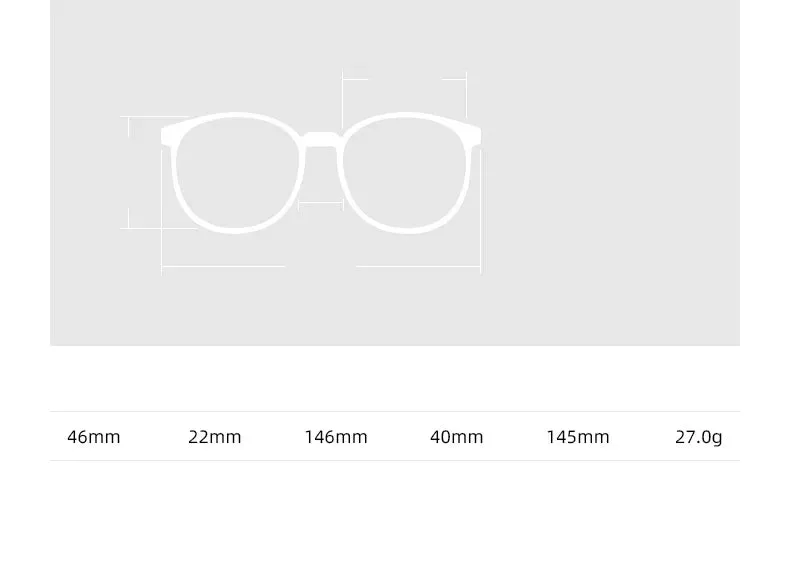 CCspace Unisex Full Rim Square Acetate Eyeglasses 56973