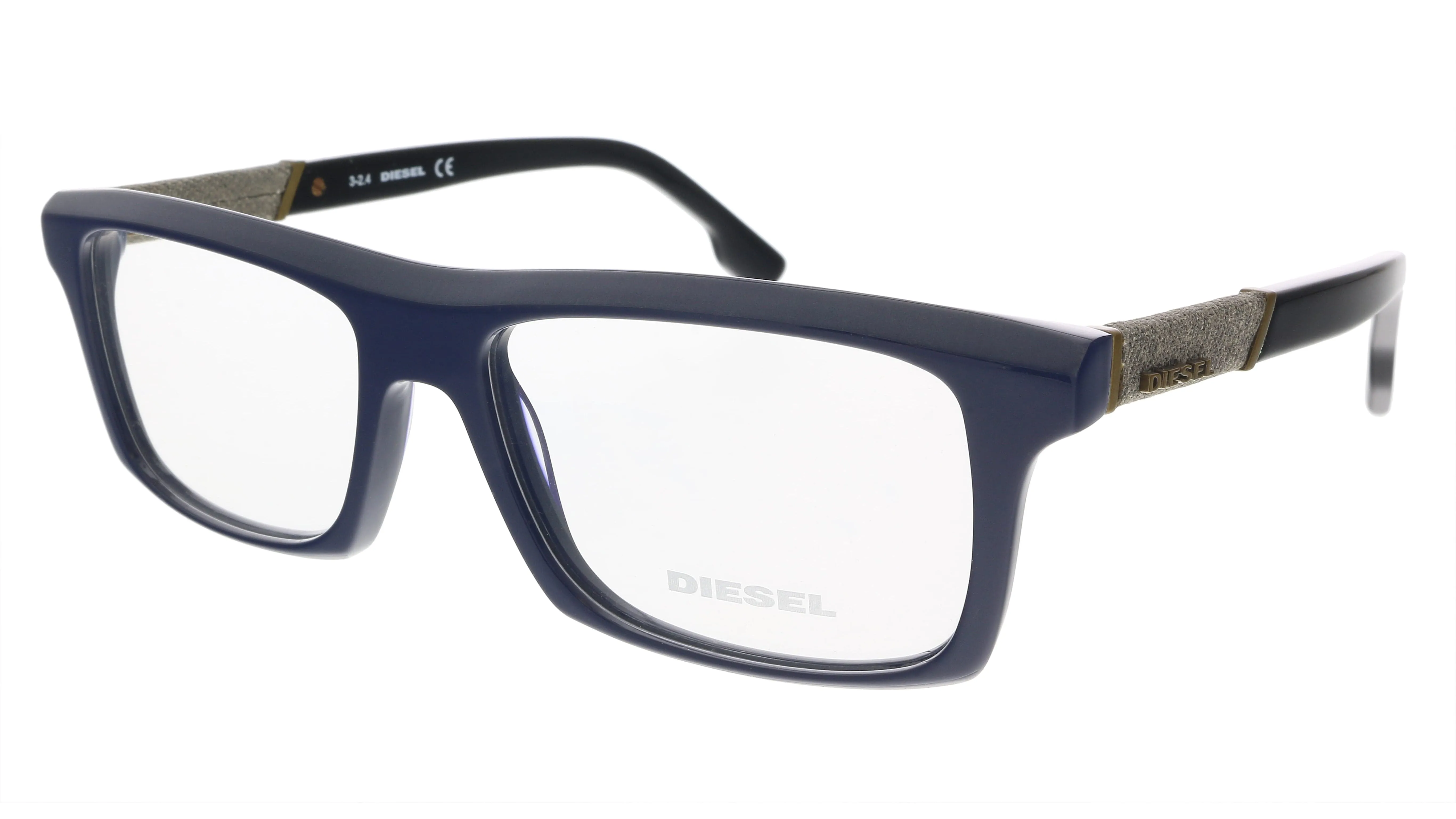 Diesel DL5084 090 Blue Modified Rectangle Optical Frames