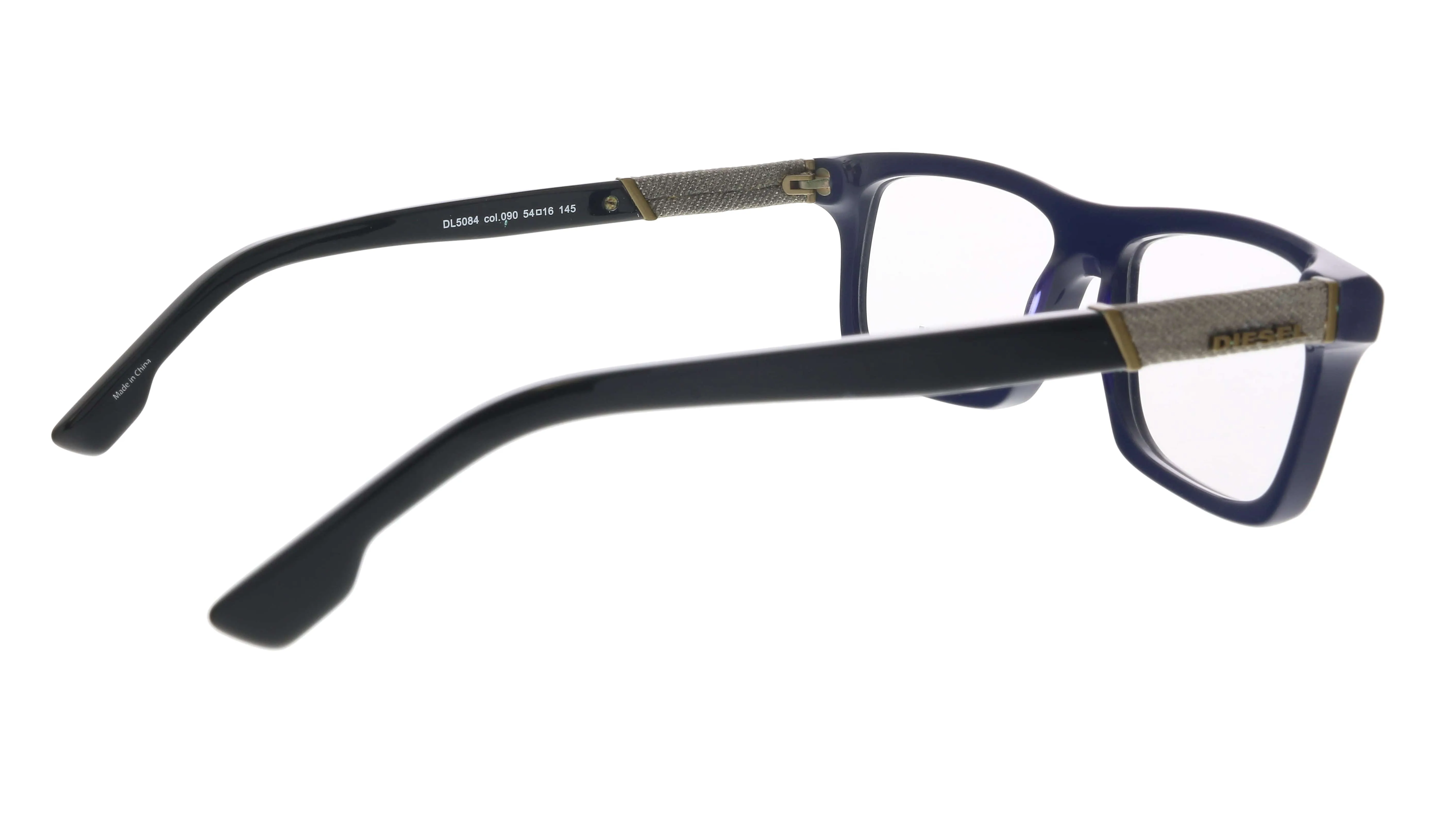 Diesel DL5084 090 Blue Modified Rectangle Optical Frames