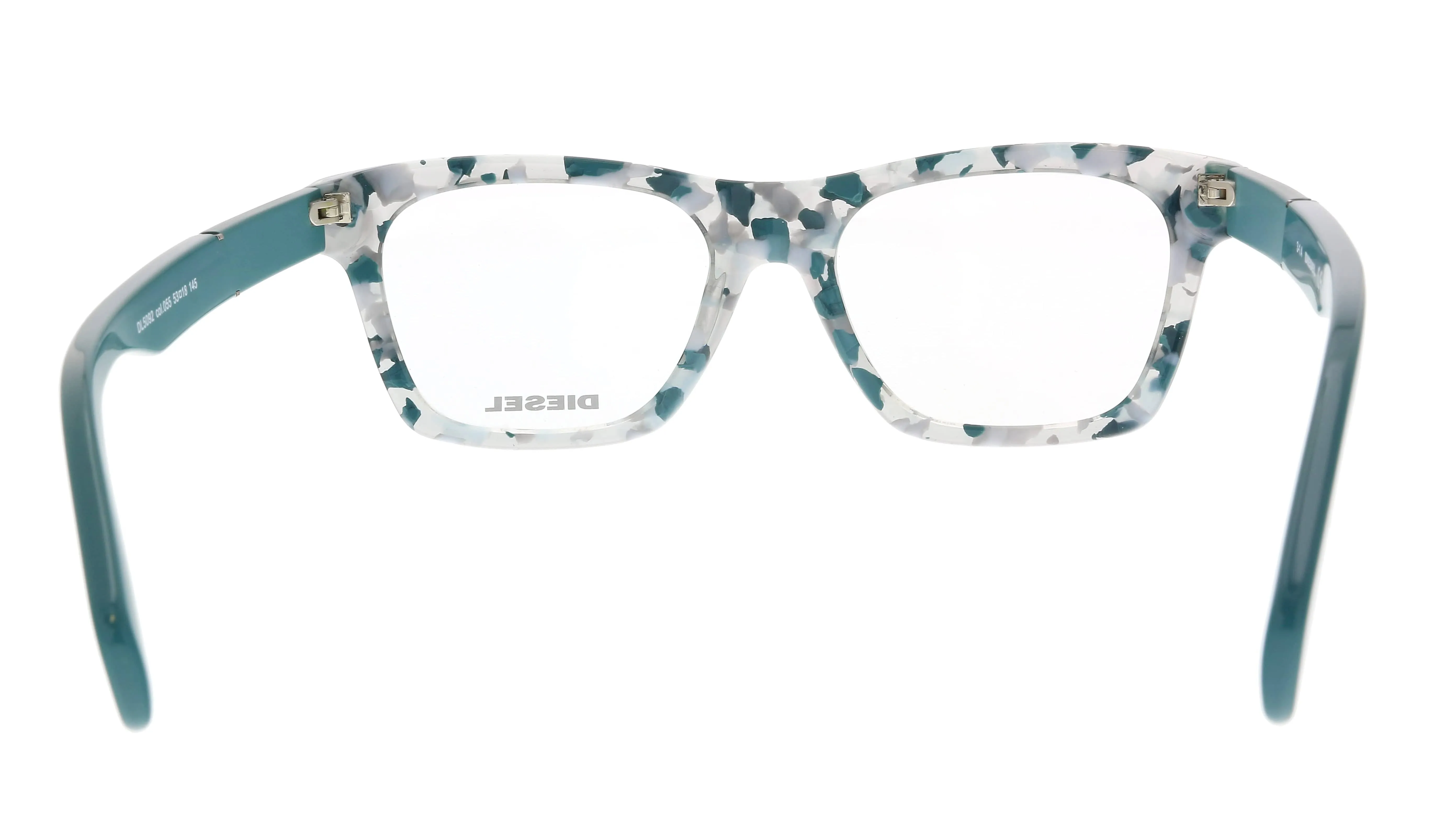 Diesel DL5092 055 Blue Modified Rectangle Optical Frames
