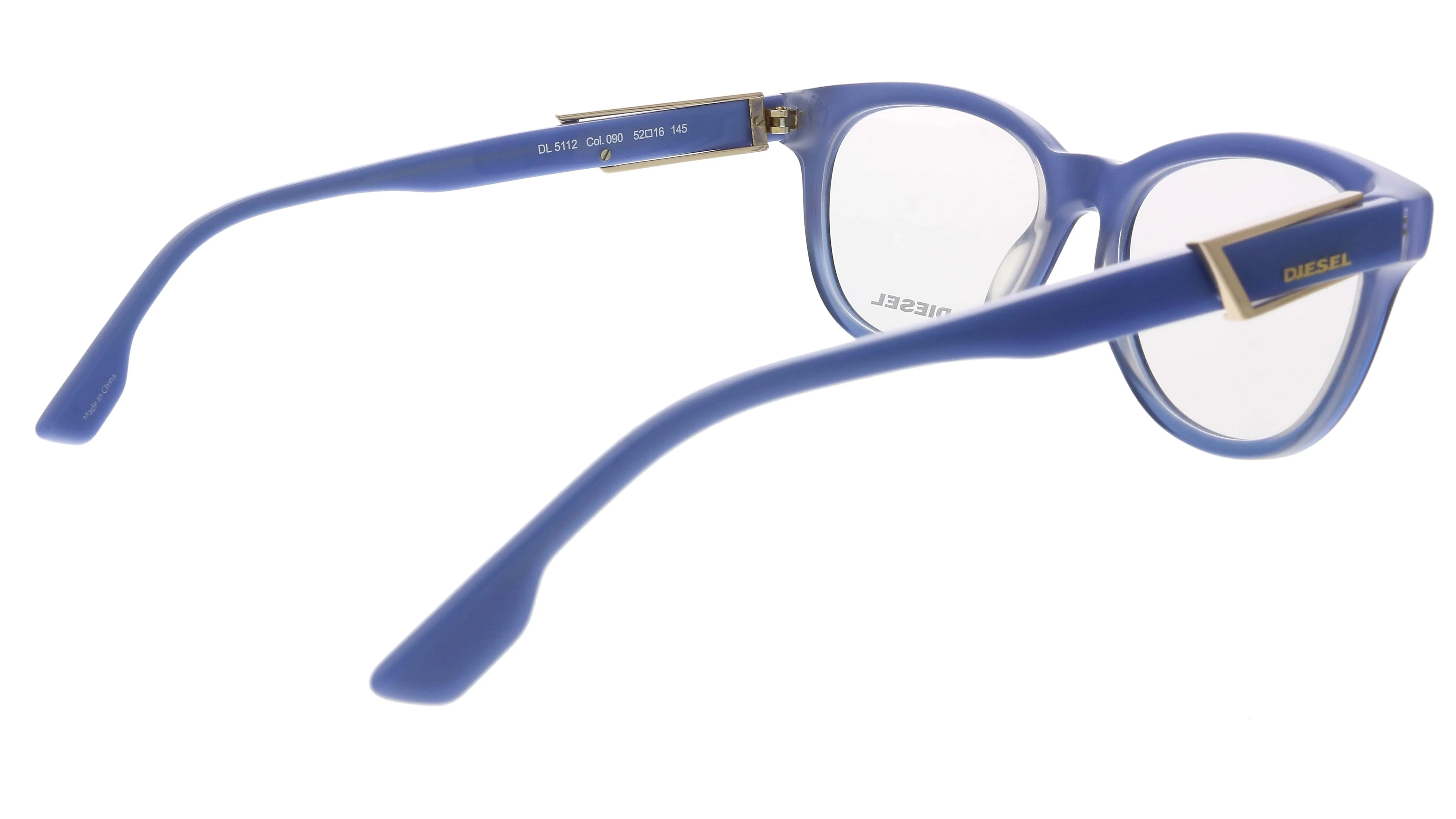Diesel DL5112 090 Blue Round Optical Frames