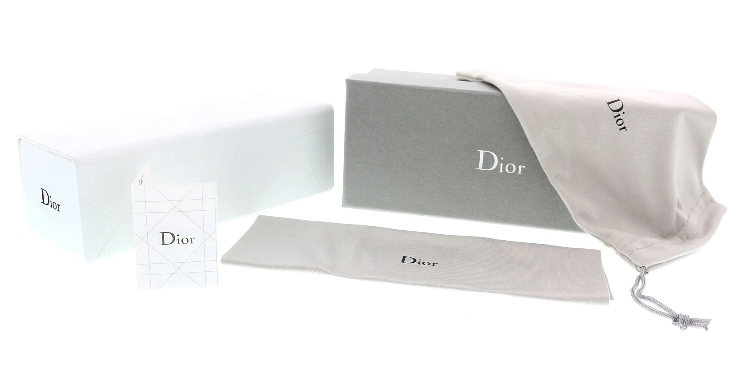 DIOR HOMME 214 Light Gold Square Eyeglasses