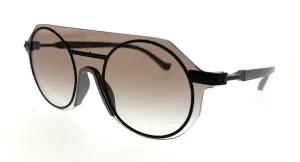 Emporio Armani 0EA2102 331313 Matte Grey Shield Sunglasses