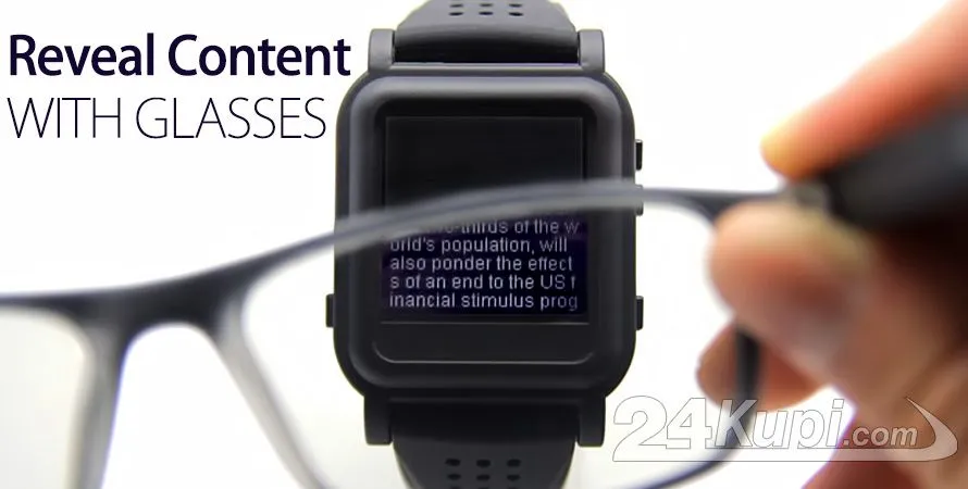 Eyeglasses for Invisible Watch