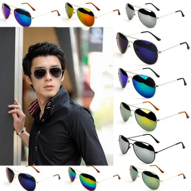 Fashion Vintage Eyeglasses Women & Men mirror Lenses Sunglasses, Cycling Eyewear UV 400 Protection Optical Fashion Sun Glasses