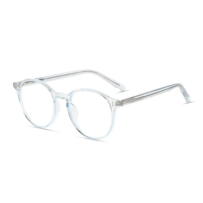 Handoer Unisex Full Rim Round Tr 90 Eyeglasses 210