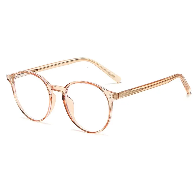 Handoer Unisex Full Rim Round Tr 90 Eyeglasses 210