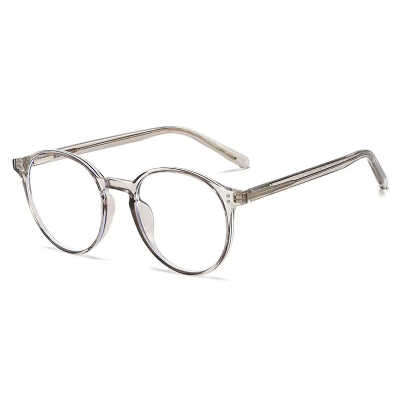 Handoer Unisex Full Rim Round Tr 90 Eyeglasses 210