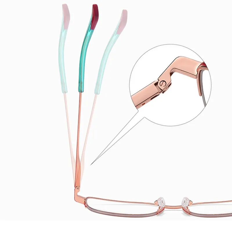 Hotony Women's Full Rim Square Alloy Eyeglasses 3028