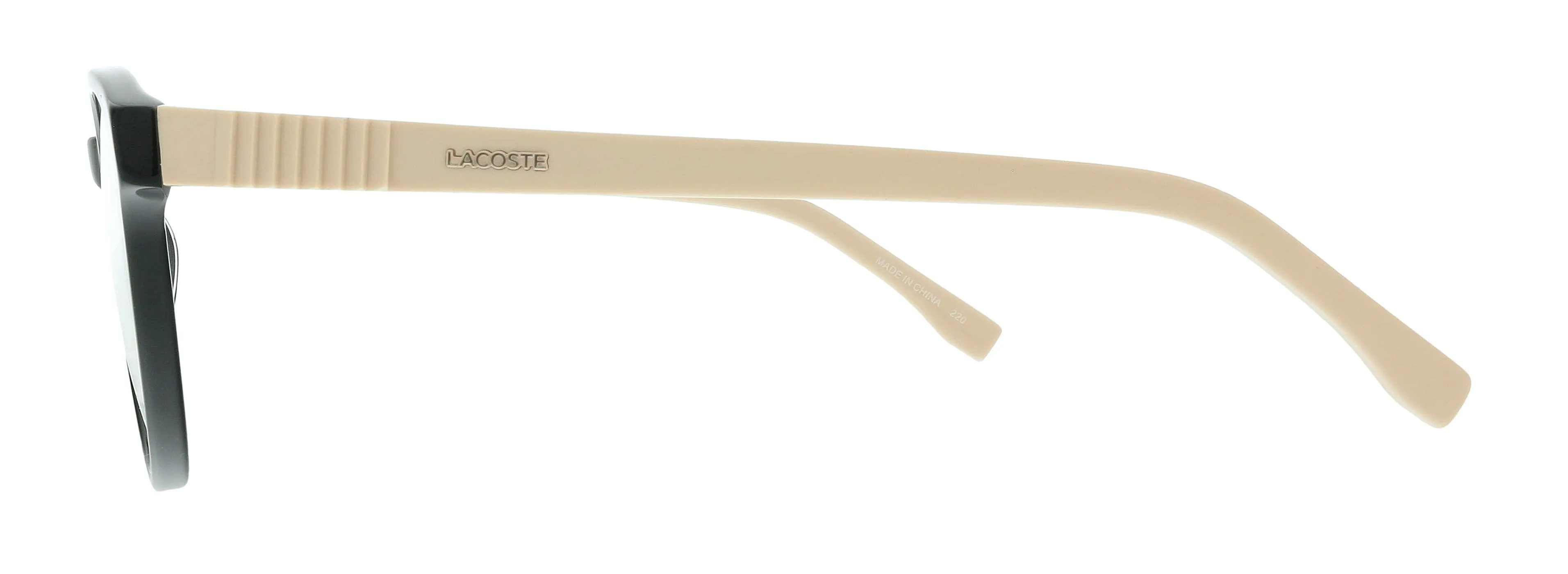 Lacoste L2834 001 Black Round Eyeglasses