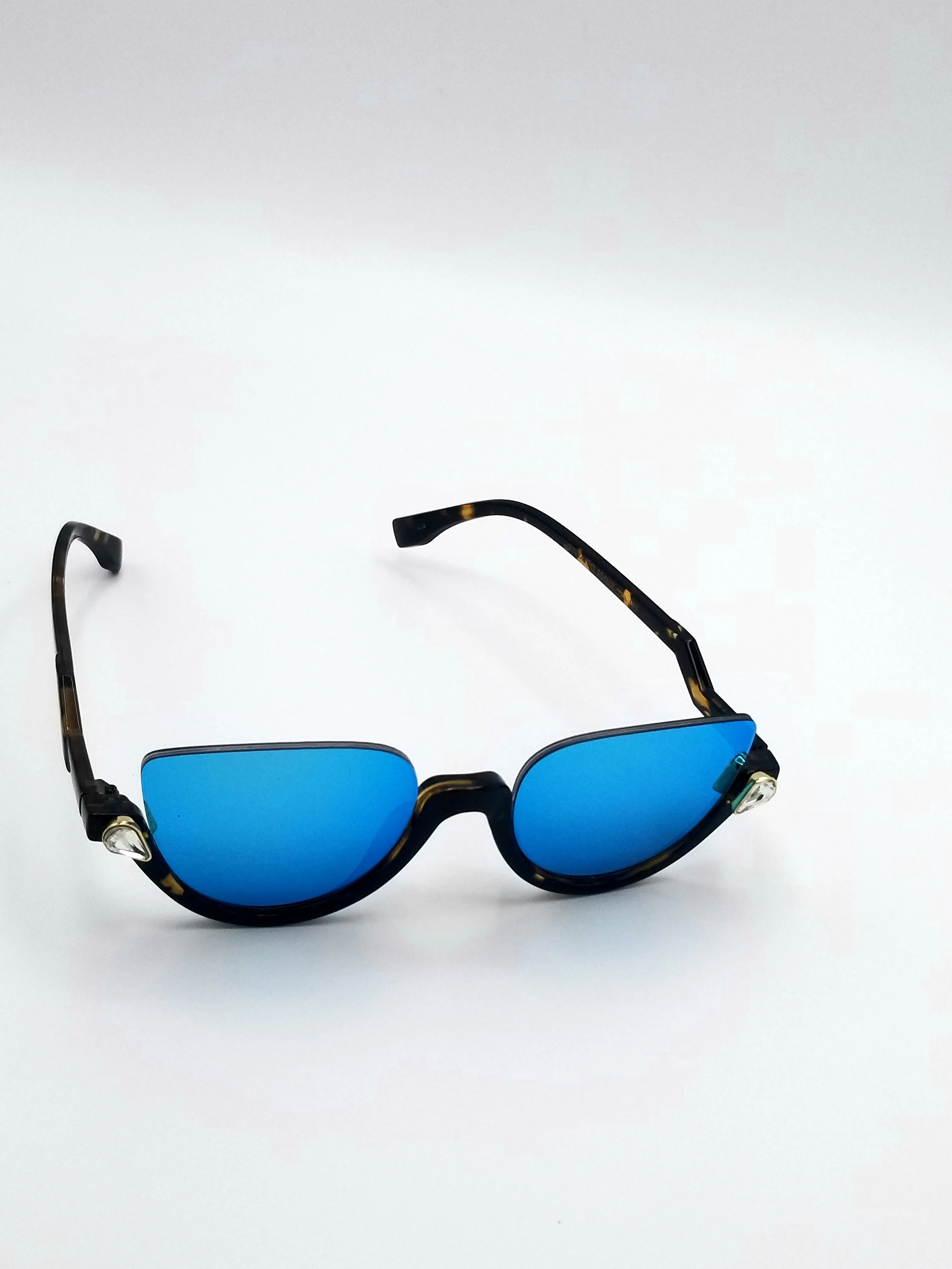 Semi Rimless Sunglasses