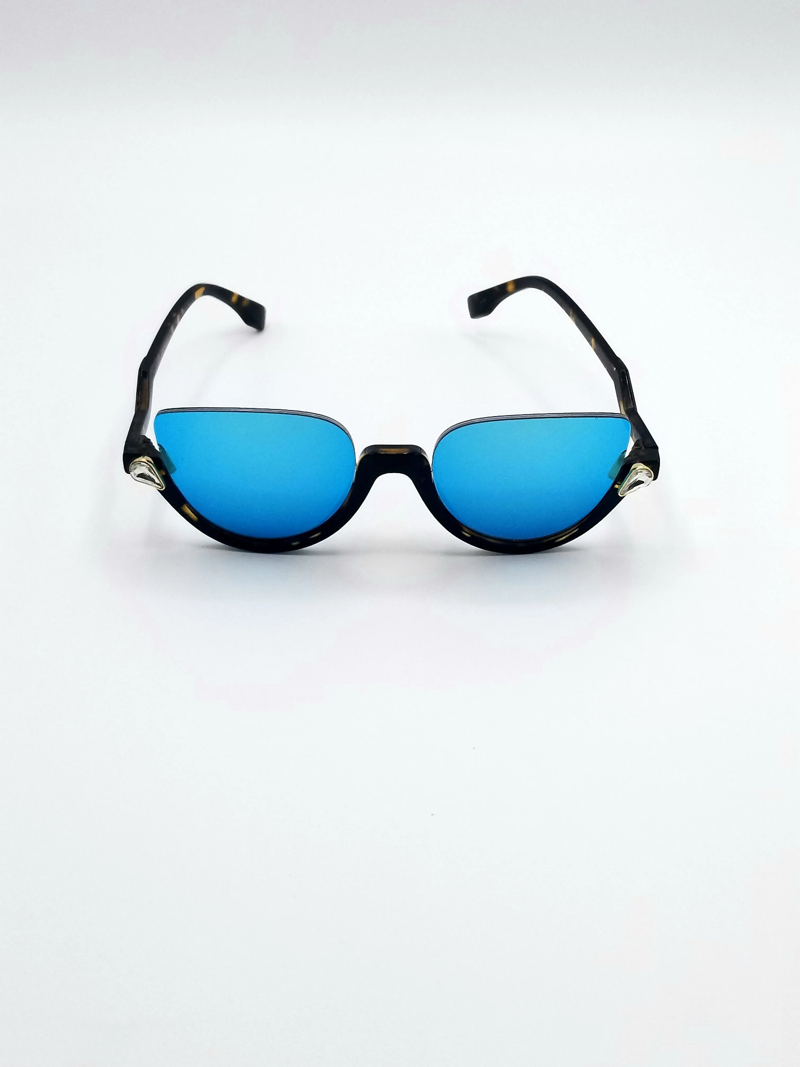 Semi Rimless Sunglasses