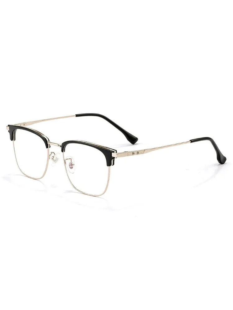 Titanium Square Glasses