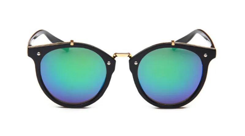 Vintage Rivets Women Sunglasses